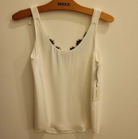 Babaton camisole with lace detail size xxs - Picture 4 of 4